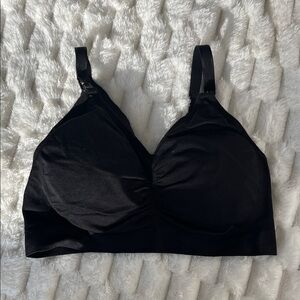 Motherhood Maternity Soft Black Nursing Bra